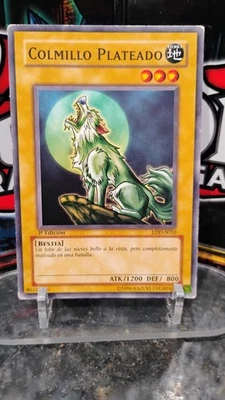 SILVER FANG Spanish Version YU-GI-OH 1st Edition Non-Foil Trading Card LDD-S010 - Image 1 of 2