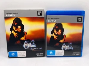 BARFLY Blu-ray w/ Slipcover Cinema Cult REGION B 80s Mickey Rourke PLEASE READ - Picture 1 of 6