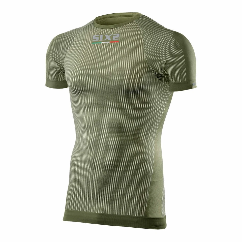 SIXS - Funktions T-Shirt TS1 - olive - M-L