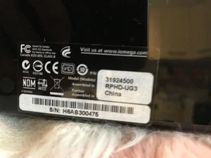 externe Festplatte der Marke Iomega, Modell eGo - Bild 1 von 4