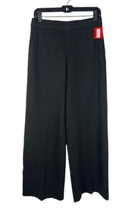 NEW Spanx Ponte Wide Leg Perfect Pants Size M Gray Super Smooth High Rise Medium - Picture 1 of 11