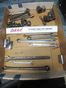 Snap-on, Blue-point, MAC, Matco assorted tool lot of sockets and wrenches - Picture 1 of 7
