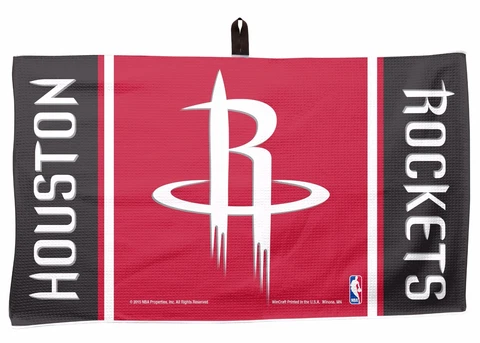 HOUSTON ROCKETS WAFFLE GOLF TOWEL 14"X24" BRAND NEW WINCRAFT 👀🏀 Cover