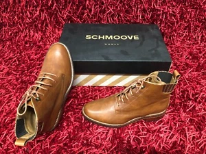 Botte Mi Alta Donna Schmoove Taglia 36 EU Cognac Nuovo! - Foto 1 di 7