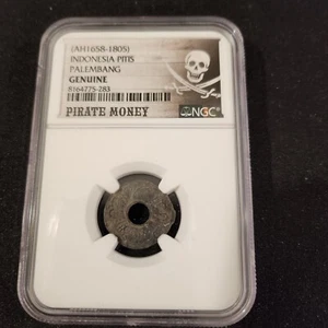 Palembang Indonesia PIRATE MONEY NGC - Picture 1 of 4
