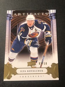 2009-10 Artifacts Ilya Kovalchuk /50 #68