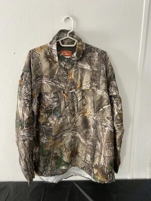 XL DRAKE NON-TYPICAL LONG SLEEVE Vented SHIRT ActiveXL Realtree Xtra - Image 1 of 4