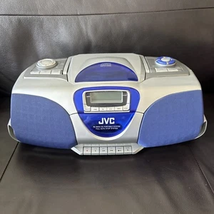JVC RC-BX53 Boombox Lecteur Cassette/CD Radio AM FM Vintage - Picture 1 of 8