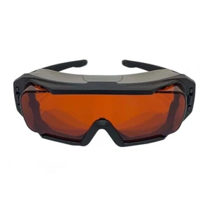 Gafas de seguridad láser de 532 nm y 1064 nm patas de PC desmontables OD6+ gafas de protección - Imagen 1 de 6