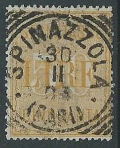 1903 REGNO USATO SEGNATASSE 50 LIRE - U31-2 - Picture 1 of 1