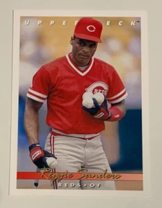 MLB REGGIE SANDERS Cincinnati Reds 1993 Upper Deck Baseball Trading CARD #354 - Picture 1 of 3