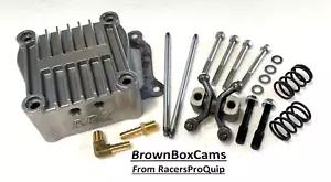 Predator NonHemi 212 Cool Fin ValveCover Hi RPM Rocker Bolt on Clearance Kit USA - Picture 1 of 5