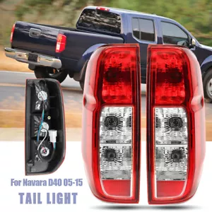 Pair Rear Side Left/Right Tail Light Brake Lamp For Nissan Navara D40 2005~2015 - Picture 1 of 12