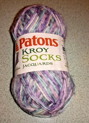 Hilo de calcetín Patons Kroy 50 gramos hilo jacquards Foto 1 de 3