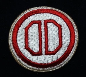 Seconda guerra mondiale US Army 31st Fantry Division ""Dixie"" patch SSI autentica senza bagliore NOS - Foto 1 di 2