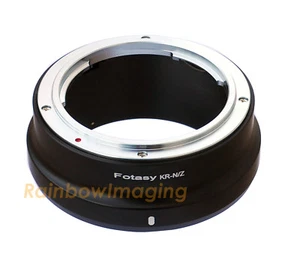 Konica AR Lens to Nikon Z Mount Z50 Z6 Z7 Z7II Z6II Mirrorless Camera Adapter - Picture 1 of 4