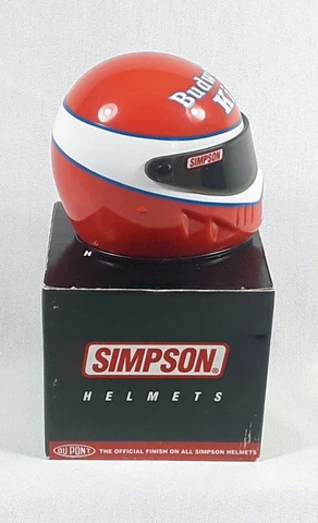 Simpson - Kenny Bernstein - Budweiser - Limited First Edition - NHRA Mini Helmet Cover