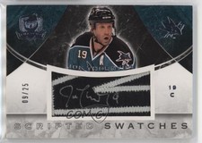 2008-09 Upper Deck The Cup Scripted Swatches /25 Joe Thornton #SS-JT Auto