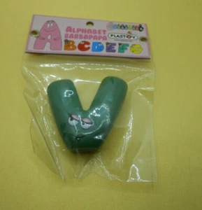 BARBAPAPA' da BARBAPUFFO Plastoy LETTERA "V" retired - Imagen 1 de 1