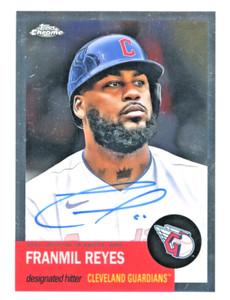 2022 Topps Chrome Platinum #CPA-FR FRANMIL REYES On-Card Auto Guardians