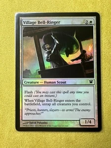 1 x Village Bell-Ringer - Foil - Innistrad - Magic The Gathering Card - Common - Picture 1 of 2