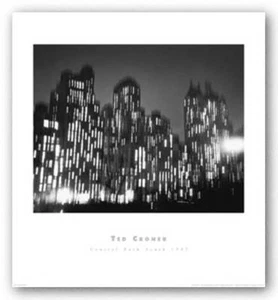 Central Park South 1947 Ted Croner Art Print 20x16 - Picture 1 of 1