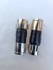 600 PPC EX6XL PLUS COAX RG6 F COMPRESSION CONNECTORS BELDEN DIRECTV DISH NEW - Picture 1 of 6