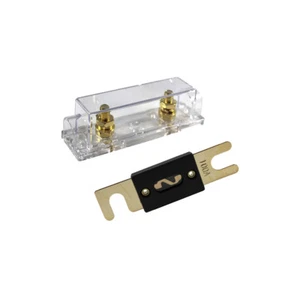 In-Line ANL Fuse Holder + 100 Amp 100A ANL Electrical Protection Fuse Blade Fuse - Bild 1 von 6