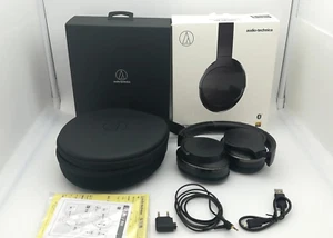 Audio Technica Redukcja szumów Bluetooth Dynamiczne uszczelnione słuchawki ATH-ANC900BT - Zdjęcie 1 z 8
