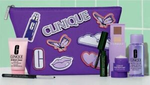 Clinique 7 Pc Set Eyeshadow Duo Take Day Off Clinical Repair Eye Mascara SEALED