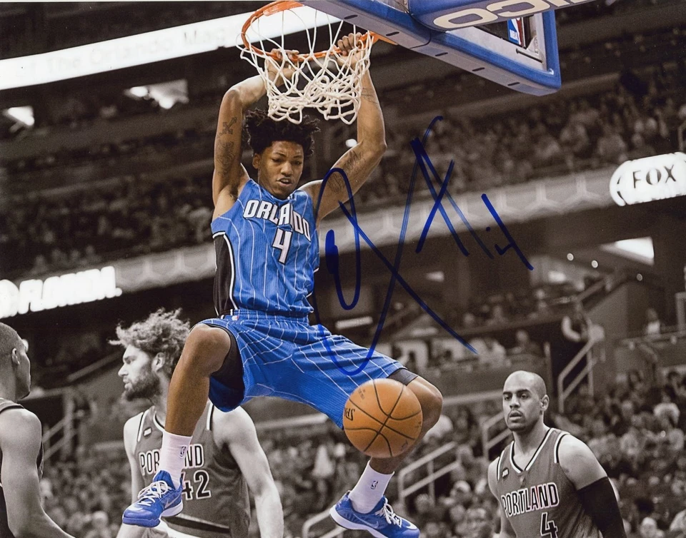 Foto 8x10 auténtica firmada a mano de ELFRID PAYTON ORLANDO MAGIC  Foto 1 de 1