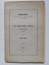 Die Halberstädter Schicht im November 1423 - Neujahrsblätter 1880