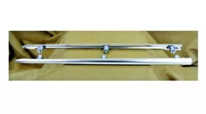 Harley FRONT FENDER SPEAR SET STAINLESS FENDER TRIM FL 1959-2013 Rpls. 59211-74 - Picture 1 of 2