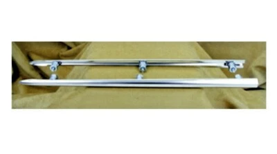 Harley FRONT FENDER SPEAR SET STAINLESS FENDER TRIM FL 1959-2013 Rpls. 59211-74 - Image 1 of 2