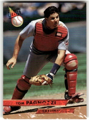 Tom Pagnozzi 1993 Fleer Ultra #110 St. Louis Cardinals - Image 1 of 2