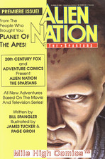 ALIEN NATION: THE SPARTANS (ADVENTURE) (1990 Series) #1 YELLOW Very Fine Comics
