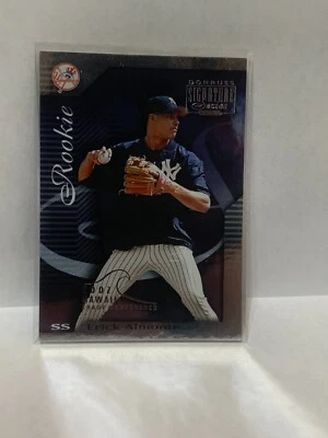 2001 Donruss Sig Series "HAWAII TRADE CONFERENCE" stamped ERICK ALMONTE #d 01/10 - Image 1 of 2
