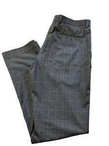 Perry Ellis Men’s Dress Pants 34X34 Gray Color - Picture 1 of 4