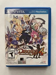 Disgaea 4: A Promise Revisited NIS Sony Playstation Vita BOX ONLY NO GAME - Picture 1 of 2
