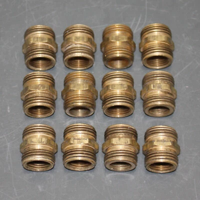 (12) Garden Hose Thread Male Adapter 707486-1212, 3/4" GHT, Low Lead Brass - Image 1 of 4