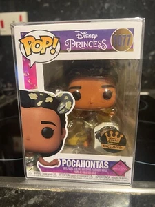 Funko Pop Disney Princesa Pocahontas + Pin Edición Metálica Nº 1077 + Protector - Imagen 1 de 7