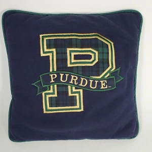 Purdue University Souvenir gesticktes Logo Kissen/Kissen/Dekor tiefgrün - Bild 1 von 7