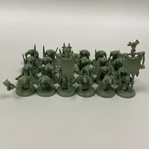 24 SKAVEN PLAGUE MONKS WARHAMMER AGE OF SIGMAR CLAN PESTILENS GAMES WORKSHOP AOS - Picture 1 of 5