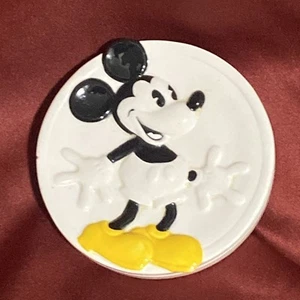 Vintage Disney Classic Mickey Mouse Handpainted Soap Dish Ceramic 3D - Picture 1 of 4