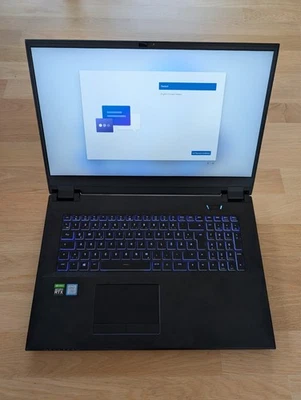 Notebook XMG Pro 17, RTX 2070, RAM 16GB, i7-9750H, 2TB SSD - voll funktionsfähig - Bild 1 von 4