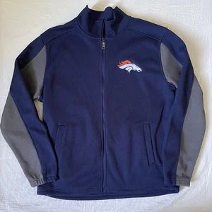 G-III Apparel Group NFL Denver Broncos Herren blau grau Full Zip Jacke Gr. XL - Bild 1 von 9