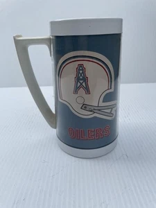 Vintage Houston Oilers Mug 1976 Thermo Serv 16 oz - Picture 1 of 6