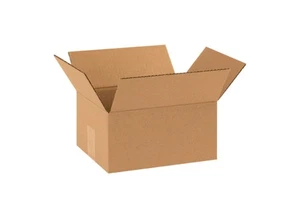 50 Pack Cardboard Mailing Packing Boxes 10x8x5 Corrugated Moving Shipping Boxes - Picture 1 of 5