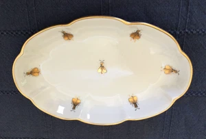 VTG Rare Limoges "CHAMART" Exclusive • Fly Pattern Dish • 6 3/4" • France •MINT - Picture 1 of 5