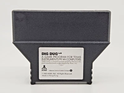 Texas Instruments TI-99/4A Video Game Cartridge - Dig Dug - Guaranteed - Image 1 of 3